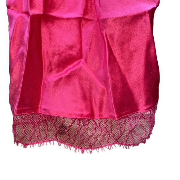 Naked Princess Silk Ella Deep V Chemise Sleep Lingerie Dress NWT Size Small - Picture 5 of 10